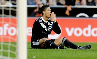 Cristiano Ronaldo lors de la rencontre entre le Real Madrid et Valence le 4 janvier 2015.