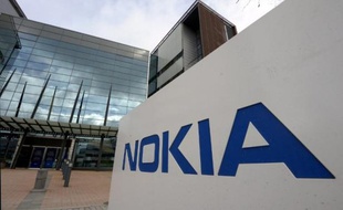 Le siège de Nokia à Espoo en Finlande,le 14 avril 2015