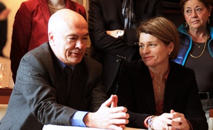 Le député des Côtes d'Armor Marc Le Fur et la députée d'Ille-et-Vilaine Isabelle Le Callennec.