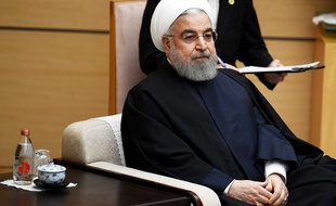 Hassan Rohani, le 20 décembre 2019 au Japon.
