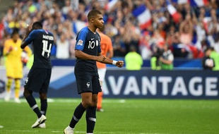 Kylian Mbappé a inscrit son 9e but en équipe de France contre les Pays-Bas.