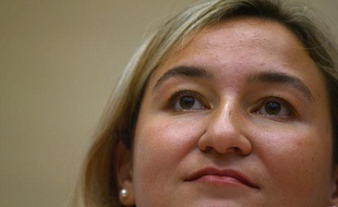 Roxane Decorte, le 7 septembre 2002 à Paris.
