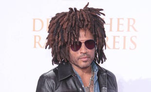 Le chanteur Lenny Kravitz