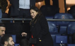 Fayza Lamari, la mère de Kylian Mbappé, au Parc des Princes, le 27 octobre 2019.