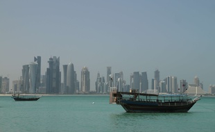La ville de Doha, au Qatar