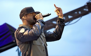 Booba en concert à Cannes, en mai 2014.