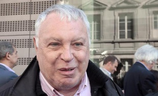 Gérard Filoche, membre de l'aile gauche du Parti socialiste, le 15 avril 2014 à Paris