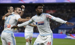 Michy Batshuayi à Paris le 4 octobre 2015