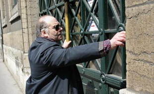 Henri Leclaire, qui s'était accusé du double meurtre en 1986, mais systématiquement mis hors de cause par les enquêtes, à Lyon le 17 avril 2002