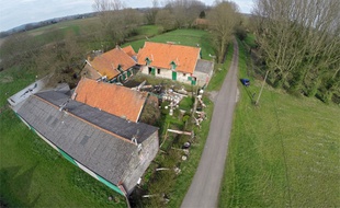 La "ferme aux avions" à Steenwerck (59).