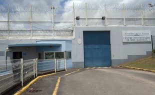 Le centre pénitentiaire de Baie-Mahault en Guadeloupe, le 3 juillet 2016.