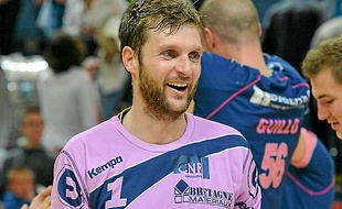 Le gardien cessonnais Mickaël Robin.