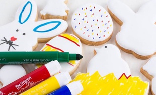 Fabulous Biscuits, qui fabrique à Lyon des sablés personnalisables, a créé les premiers biscuits à colorier.