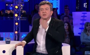 Jean-Luc Mélenchon sur France 2 le 20 février 2016.