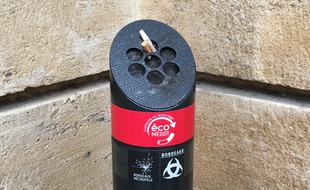 EcoMegot va installer plusieurs dizaines de bornes de ce type, d'abord sur la rive droite de Bordeaux.