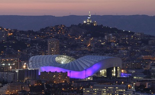 Le stade Vélodrome à Marseille.