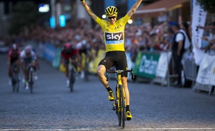 Chris Froome, vainqueur du Tour de France 2016.