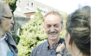 Jacques Soignon, au Jardin des plantes.