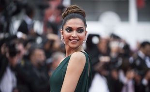 L'actrice Deepika Padukone, ici au festival de Cannes en mai 2017, est menacée de mort par un élu extrémiste hindou.
