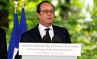 Le président François Hollande le 10 mai 2016