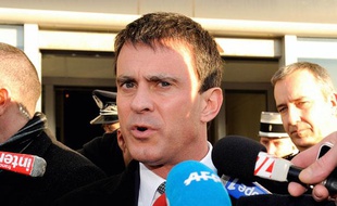 Manuel Valls, le 12 décembre à Calais.