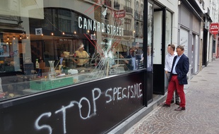 Le Canard Street, à Lille, vandalisé en juin 2018.