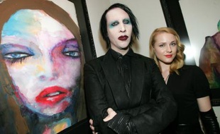 Marilyn Manson et Evan Wood