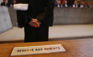 Lille, le 27 janvier 2012. Illustration sur les avocats au Tribunal de Grande Instance de Lille.