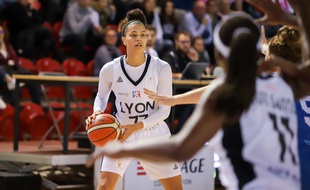 Alysha Clark a été la meilleure marqueuse lyonnaise durant la saison régulière avec 13 points de moyenne.