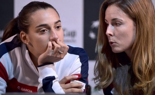 Caroline Garcia et Alizé Cornet quand elles ne se détestaient pas encore.