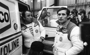 Claude Brasseur et Jacky Ickx (image Belga)