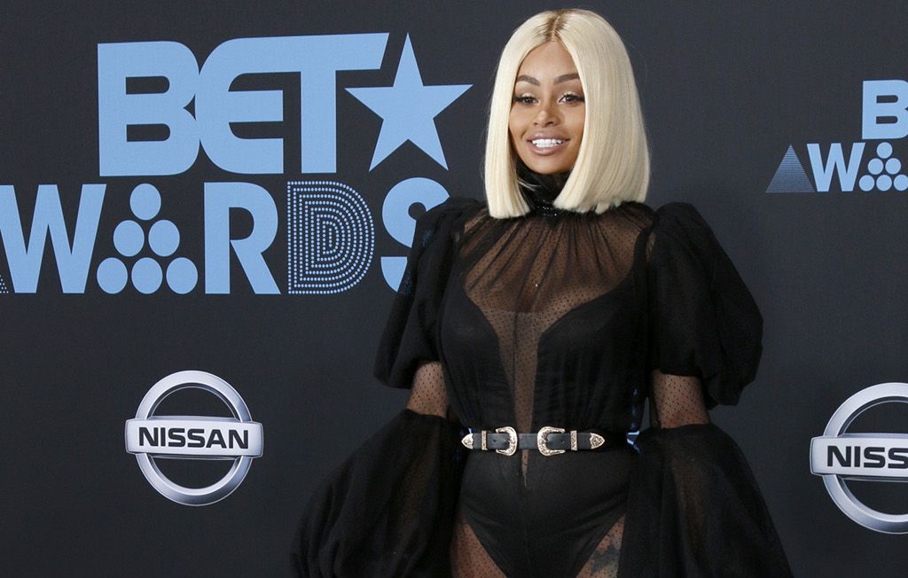 La star de téléréalité Blac Chyna aux BET Awards 2017.