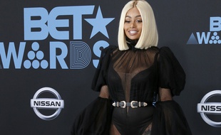 La star de téléréalité Blac Chyna aux BET Awards 2017.