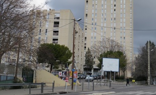 La tour K de la cité de La Castellane.
