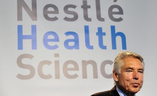 Peter Brabeck-Letmathe, président du conseil d'administration de Nestlé, à Lausanne le 27 septembre 2010