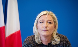 Marine Le Pen à Nanterre le 7 novembre 2014. /Credit:WITT/SIPA/1411071406