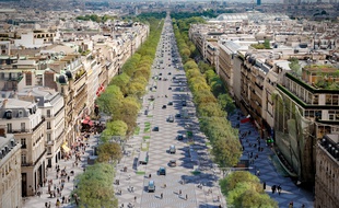 Les Champs-Elysées imaginés par le cabinet d'architecte de Philippe Chiambaretta.