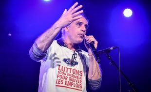 Philippe Poutou, le 21 avril 2018 à Blanquefort.