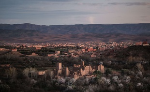 Des villages de la région marocaine du Haut-Atlas (illustration).