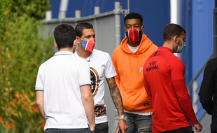 Les joueurs du PSG ont fait leur retour au Camp des Loges