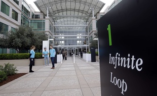 Le siège d'Apple à Cupertino, en Californie.