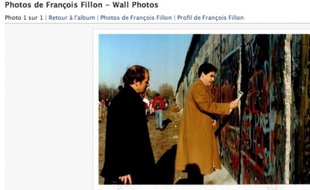 Capture d'écran de la photo de François Fillon, postée sur son profil Facebook