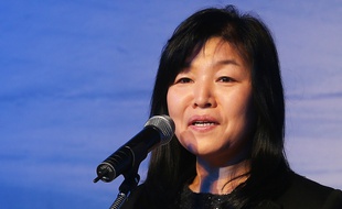 L'écrivaine sud-coréenne Shin Kyung-Sook.