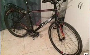 Le fameux vélo retrouvé par son propriétaire.