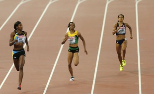 La Française Floria Guei (à droite) aura un gros rôle dans le relais 4x400 mètres français