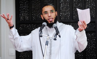 L'imam de la mosquée Sunna de Brest, Rachid Abou Houdeyfa.