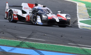 La Toyota TS050 Hybrid LMP1 de Fernando Alonso.