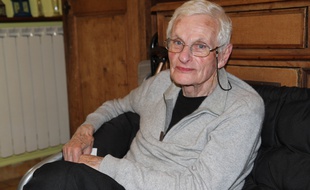 Paul Niedermann, dimanche, chez son amie Anne Castillo