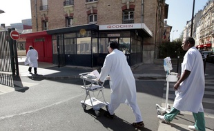 L'hôpital Cochin fait partie des établissements parisiens participant à l'opération.