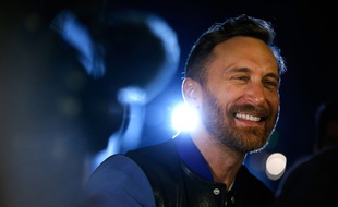 David Guetta, en 2017 à Las Vegas.